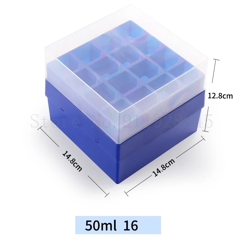 1piece 10/15ml 50ml plastic Centrifuge tube box Plastic freezer box cryogenic storage