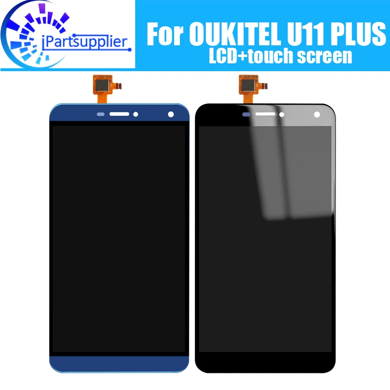 Дисплей с тачскрином для OUKITEL U11 PLUS 5 7 дюймов 100% оригинальный протестированный