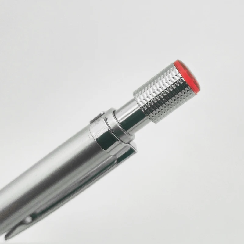 Механический карандаш 2 мм заправка свинцом черный/синий/серебристый баррель