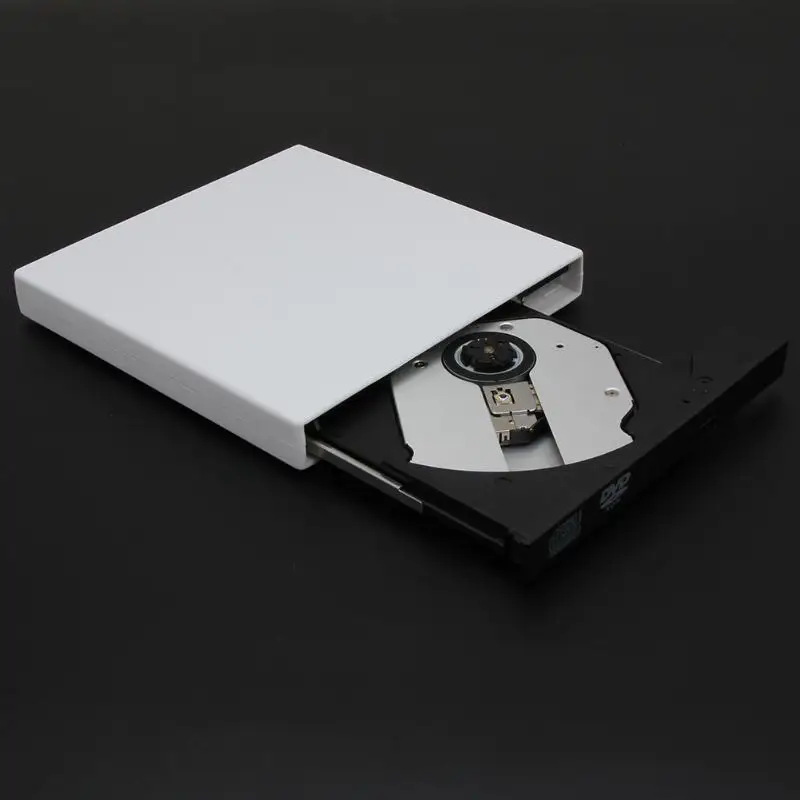 Внешний оптический привод USB 2,0 CD/DVD плеер DVD rom CD RW комбо ридер запись портативный для ноутбука компьютер Windows Mac