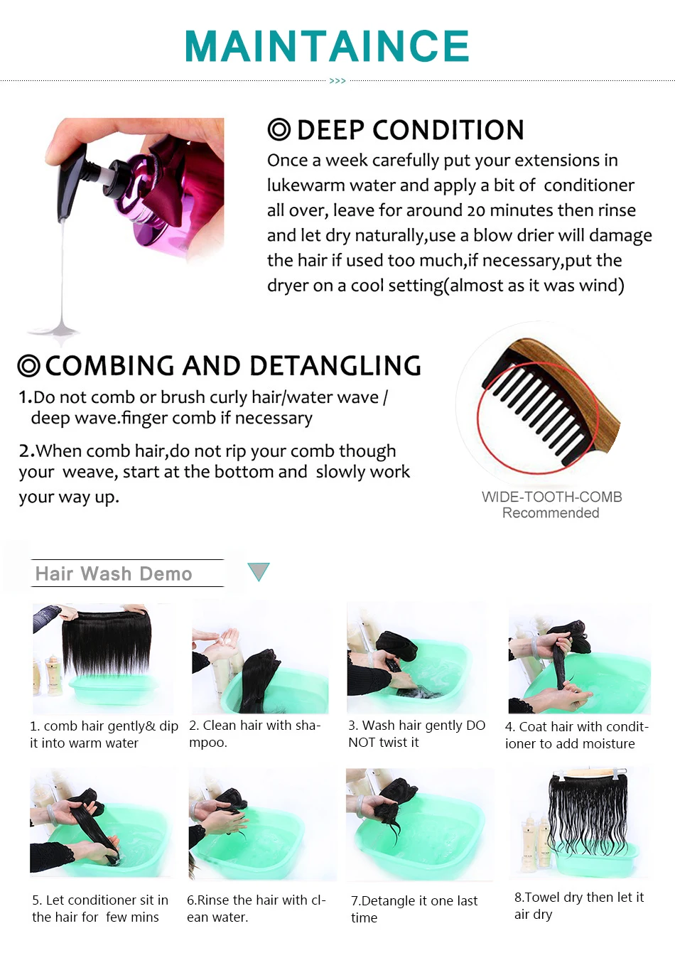 Brazilian Hair Bundles 4 Bundles Straight Human Hair Bundles  Human Hair Wefts 4 Bundles Double wefts  (6)