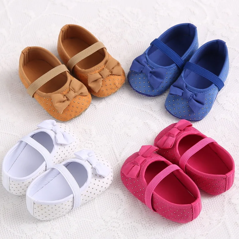 

Haiya Spring And Autumn 0-1-Year-Old Baby Girls Soft-Sole Infant Indoors And Outdoors Toddler Shoes