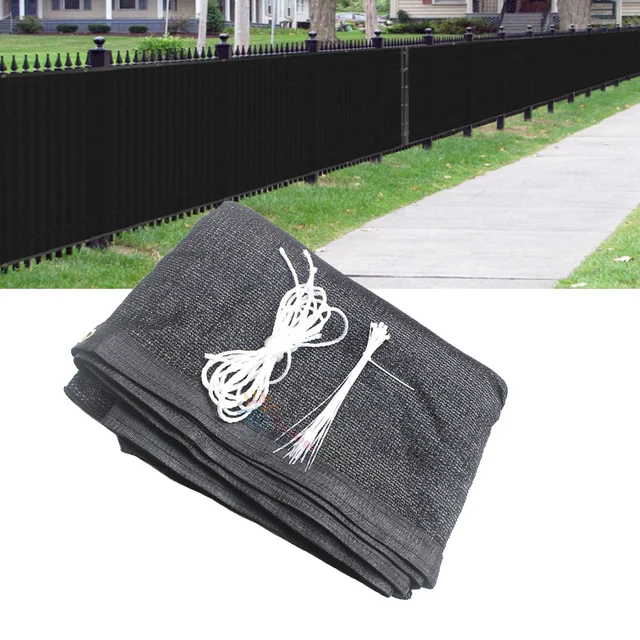 Három Típusú Minőségi Szürke Sárga, Uv-Ellenes Napfényellenes Nettó Testreszabott Otthoni Kert Veranda Védő Kerítés Erkély Fényvédő - Image 2