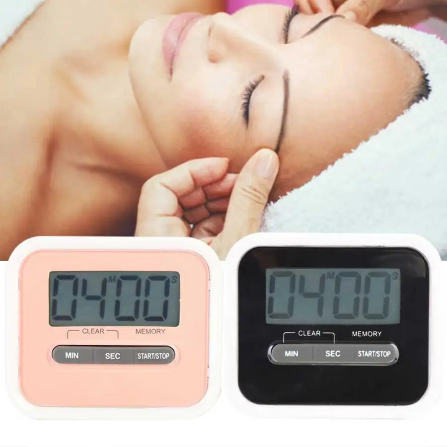 Microblading портативная электрическая сигнализация, часы, напоминания для дома, кухни, кухни, салонов, таймера татуировки