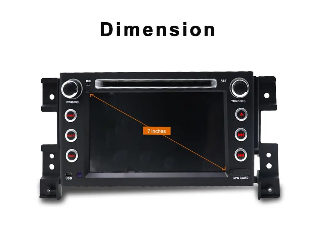 Автомагнитола 2 Din 64 Гб ПЗУ Android 10 0 радио DVD GPS навигация для Suzuki Grand Vitara 2005 2011