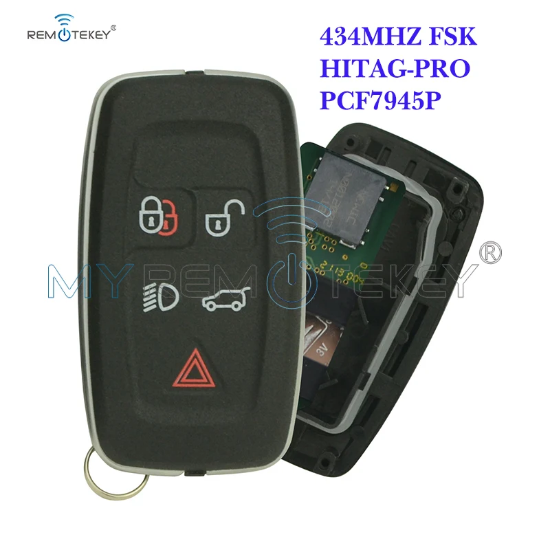 Myremotekey Remtekey AH22-15K601-AD Smart Key 434Mhz 5 Button For Landrover Range Rover Sport LR4 2010 2011 2012