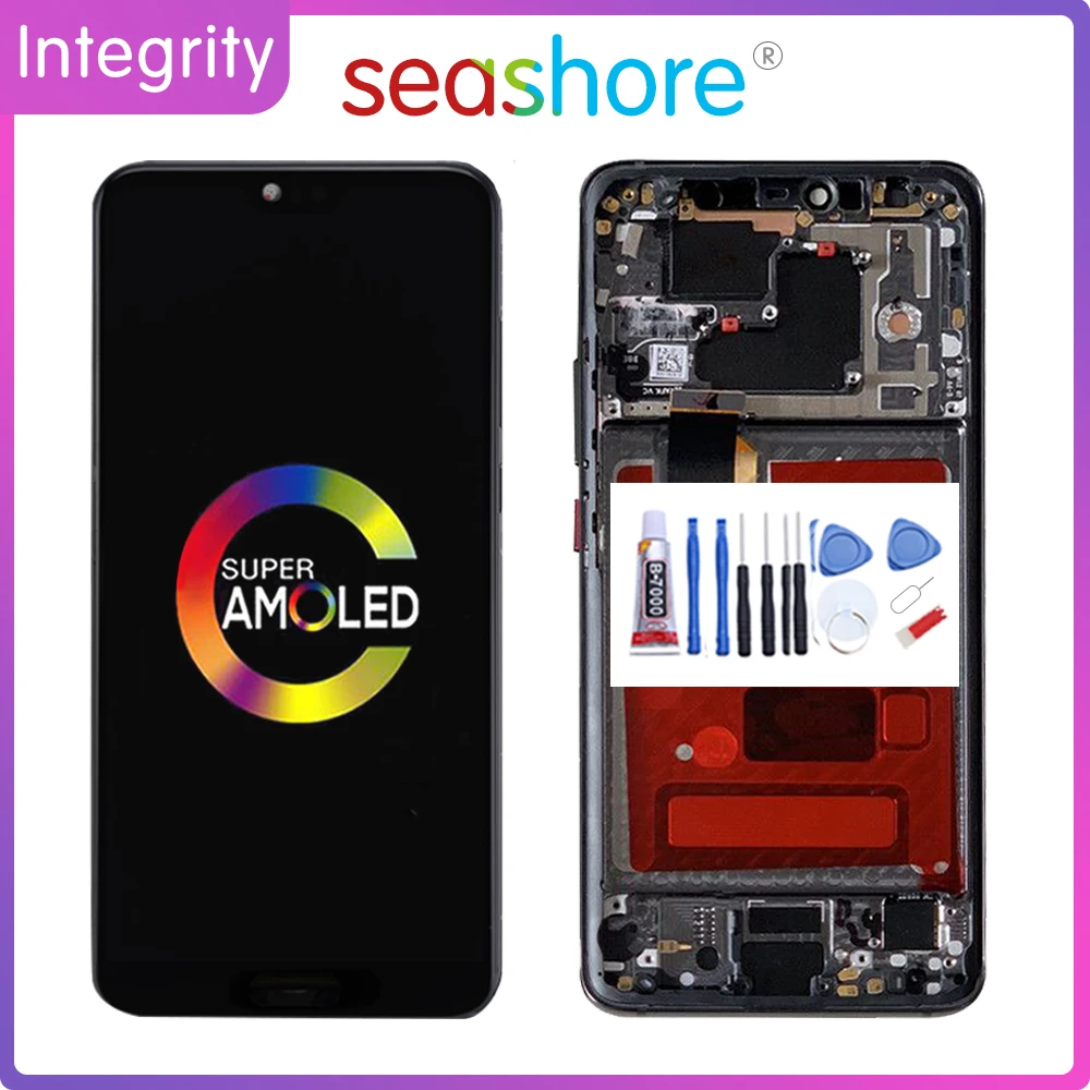 6.1"ORIGINAL For HUAWEI P20 Pro LCD Touch Screen Digitizer AssemblyFor