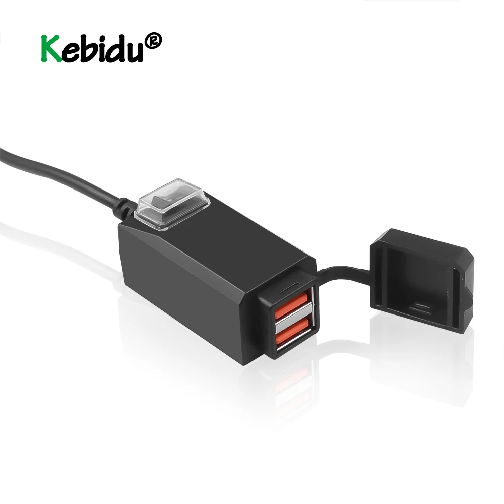 Двойное зарядное устройство USB 12 В 5 1 а/а адаптер питания водонепроницаемая