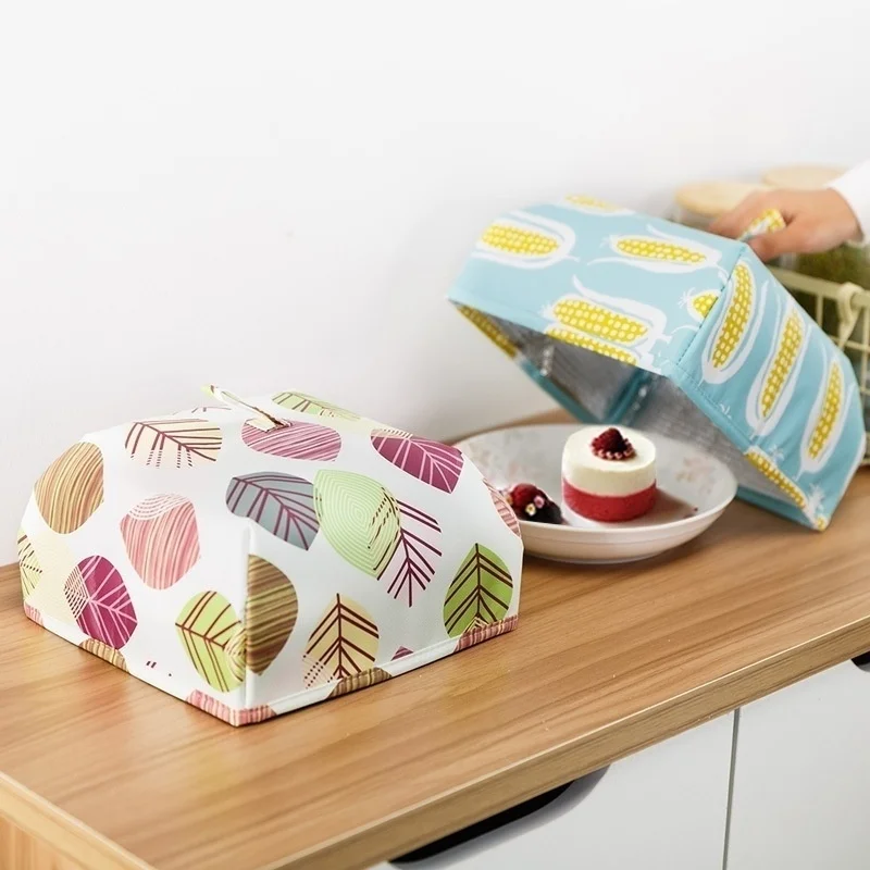 Huse pliabile pentru alimente, păstrează cald, folie de aluminiu caldă, capac pentru vase, izolație, Utilidades, accesorii pentru masă de bucătărie, instrumente_voghion.com