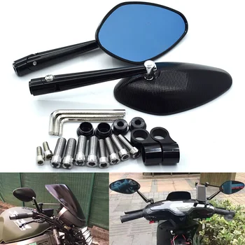 

universal motorcycle side mirror CNC Aluminium rearview mirror for Suzuki GSX1400 GSF650 GSX650F GSX1250 F/SA GSXR600 GSXR750 GS