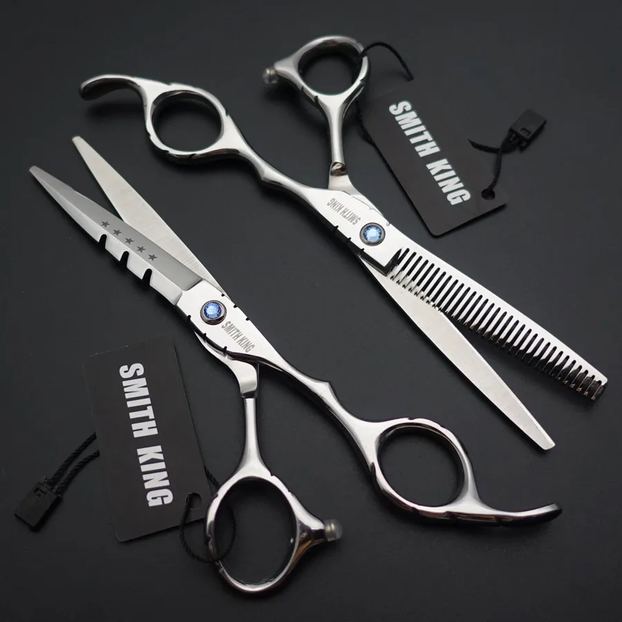 6 дюймов профессиональные ножницы для волос набор, ножницы для резки и истончение ножницы/ножницы+ наборы S191