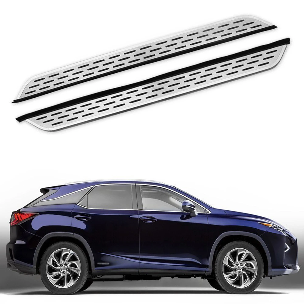 2 шт. подходит для Lexus- RX RX350 RX450h 2017-2020 нержавеющая сталь ходовая доска боковая