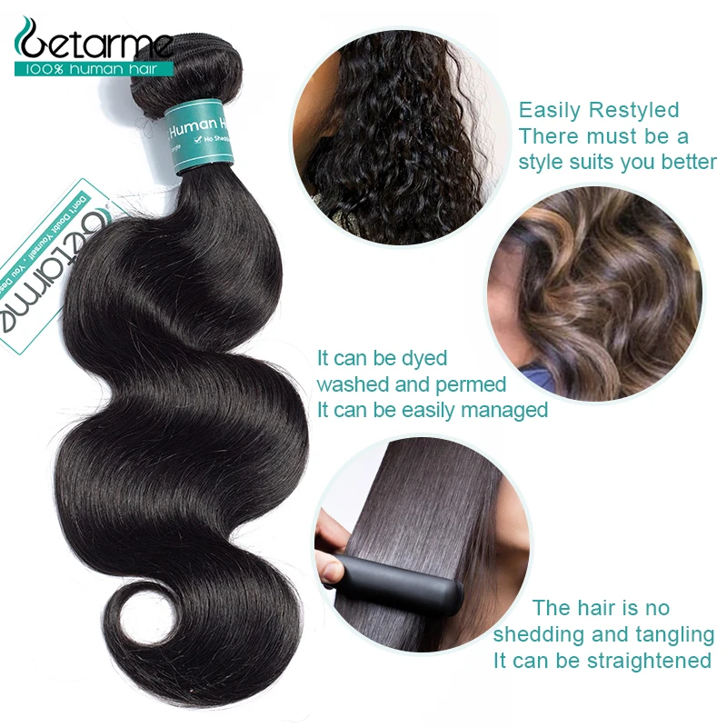 Body Wave Bundles With 6x6 Lace Closure Brazilian Hair Weave Bundles With Closure Remy Hair Extension