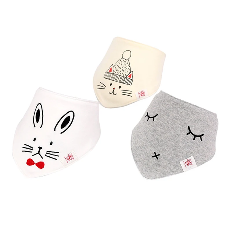 Детские слюнявчики шарф муслиновые Слюнявчики 3 упаковки новорожденный мальчик