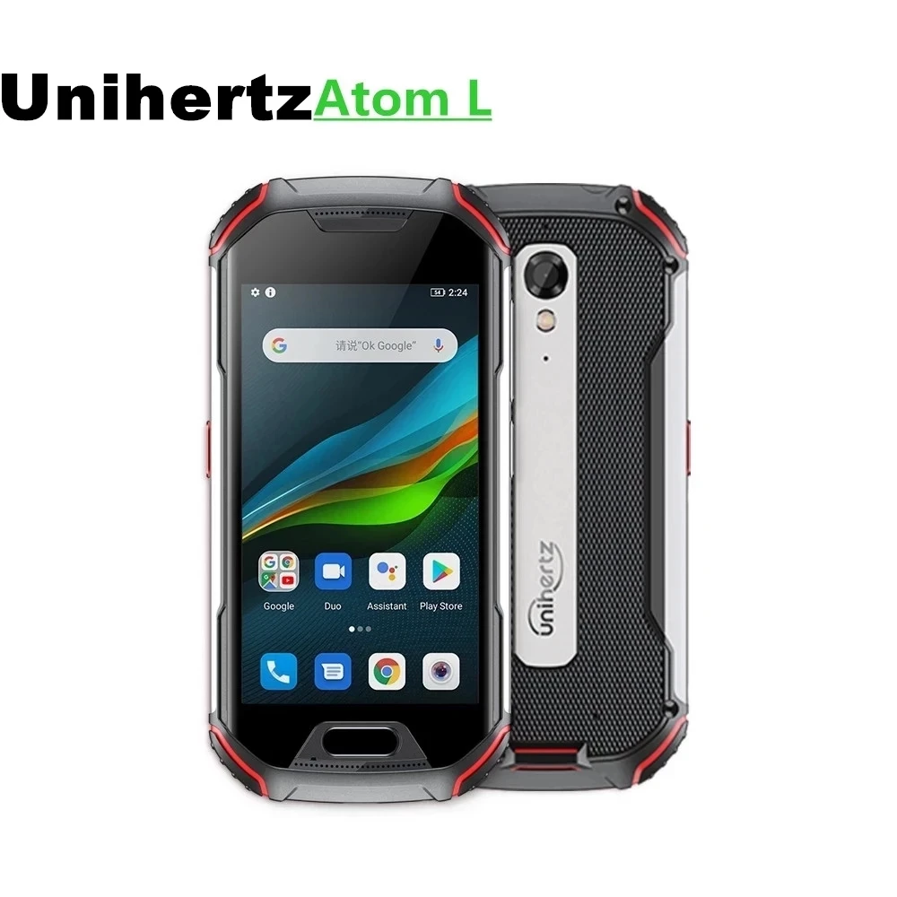 cellphones android Original Unihertz Atom L 6GB+128GB IP68 Waterproof Rugged Unlocked Smartphone Android 10 48MP 4300mAh NFC 4G LTE mobile phone samsung dual sim best phone