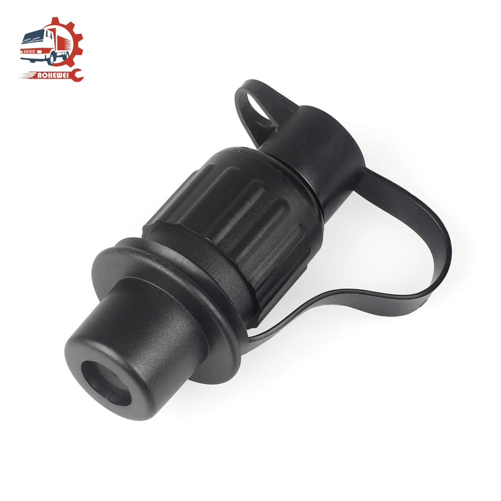 

AOHEWEI Trailer Plug 3 Pole Adapter Towing Electronic Connector for Boat Caravan Truck Waterproof Durable 3 Pin Coupling Socket