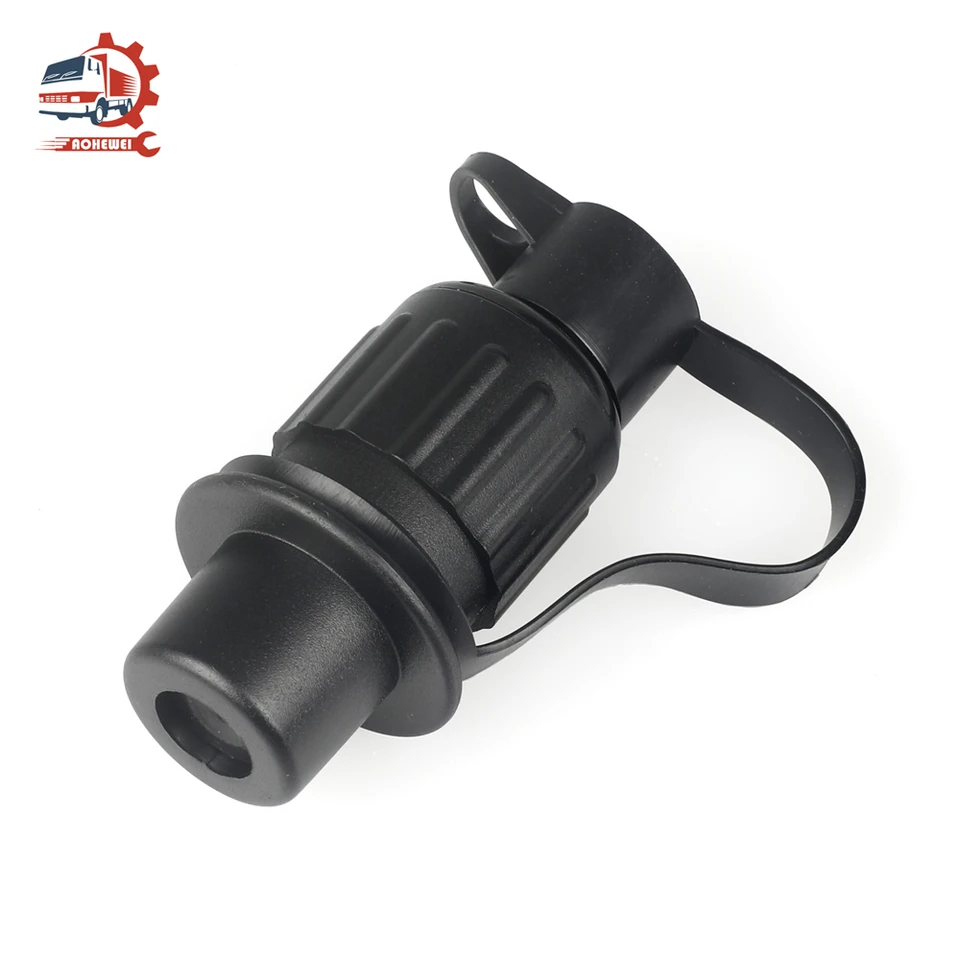 Kit Spina E Presa 3 Poli Per Rimorchio BEIJISTAR - 12V Impermeabile, Standard Europeo, Per Roulotte E Camper - 5