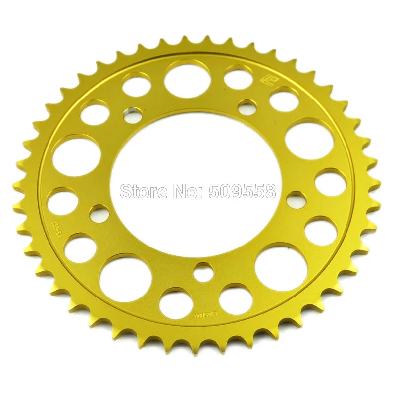 

LOPOR 525 44T 45T New Gold Color Motorcycle Rear Sprocket For BMW S1000 RR K46 2009-2011 S 1000 RR Sport 10 R XR 12-18