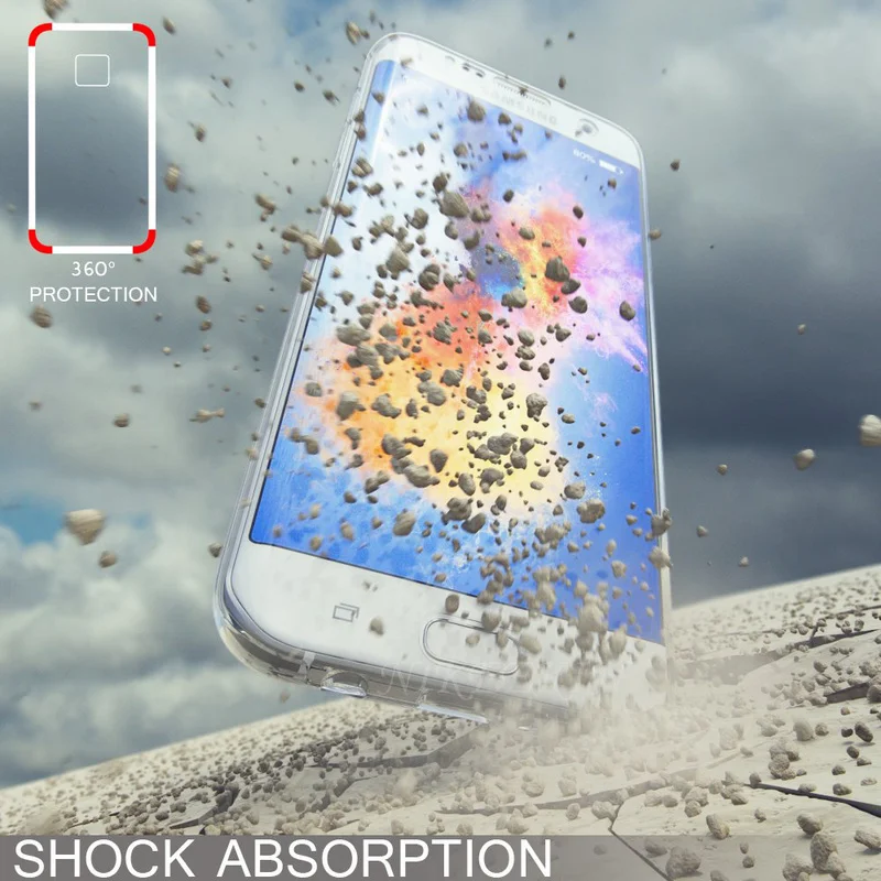 Для iPhone 12 Pro Max чехол 360 полная защита для SE 2020 XS MAX XR 6S 7 8 Plus 5S 11 прозрачный защитный