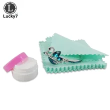 Серебряных ювелирных изделий анти-тускнеющее оборудование для чистки серебряного порошка тонкой серебряной чистки ювелирных изделий Порошковая ткань