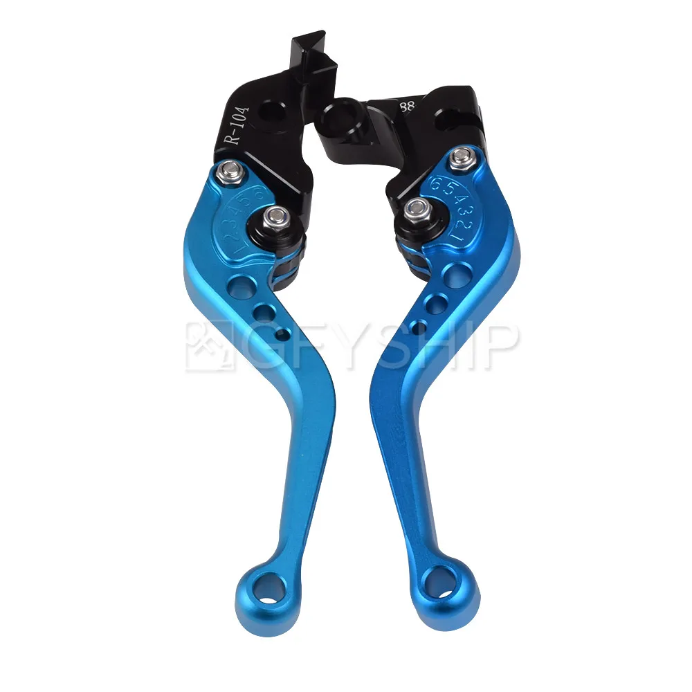 Для Honda CBR250R 2011-2013/CBR300-/CBR500 R/F/X 2013- Рычаги Тормозная система сцепления для мотоциклов CBR 250 500 R CBR 300 - Цвет: Short Blue