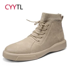 CYYTL/Коллекция года; Лидер продаж; мужские Ботинки martin; кожаные зимние теплые ботильоны; Уличная обувь; botas hombre; мужские кроссовки; Zapatos De Hombre