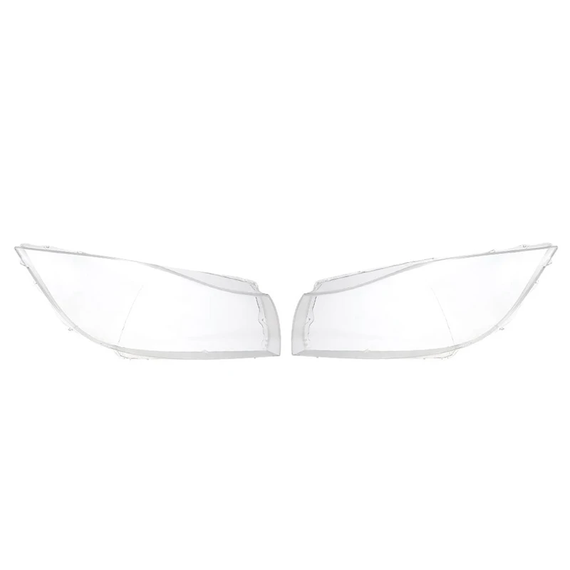 

2Pcs Headlight Lens Plastic Cover For Bmw 3 E90 Sedan/E91 2005-2012 Touring Only For Xenon Clear Headlight head light lamp Lens