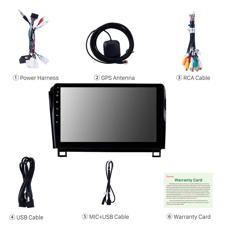 Excellent Harfey Android 9.0 IPS 8-CORE RAM 4GB 10.1 inch Head Unit Player For Toyota Sequoia 2006-2014 Car GPS Navigation Radio Stereo 3 Excellent Harfey Android 9.0 IPS 8-CORE RAM 4GB 10.1 inch Head Unit Player For Toyota Sequoia 2006-2014 Car GPS Navigation Radio Stereo 3