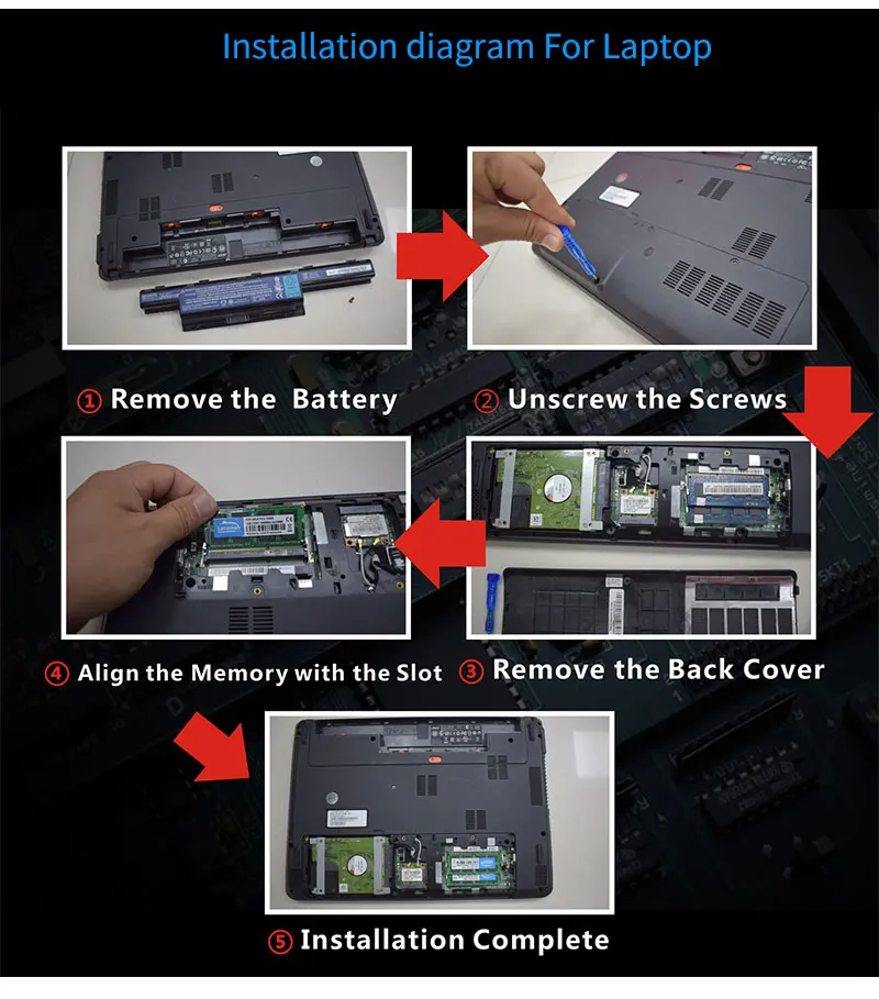 Latumab RAM DDR3 4GB 8GB 16GB 1600MHz Desktop Memory PC3-12800 DIMM Memory 240Pin 1.5V Memoria DDR3 RAM PC Memory Module (25)