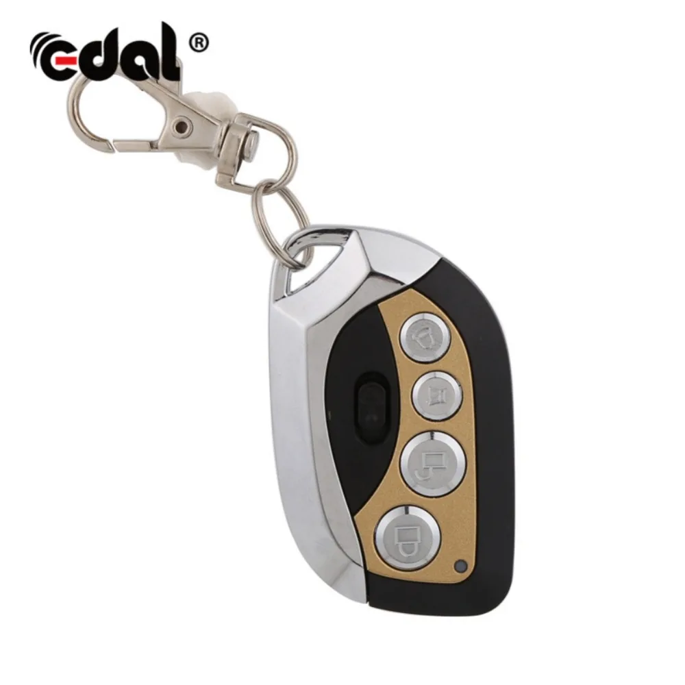 

EDAL 433MHz Universal Remote Control Wireless Auto Remote Control Duplicator Frequency Adjustable Keychain for Car Garage Door