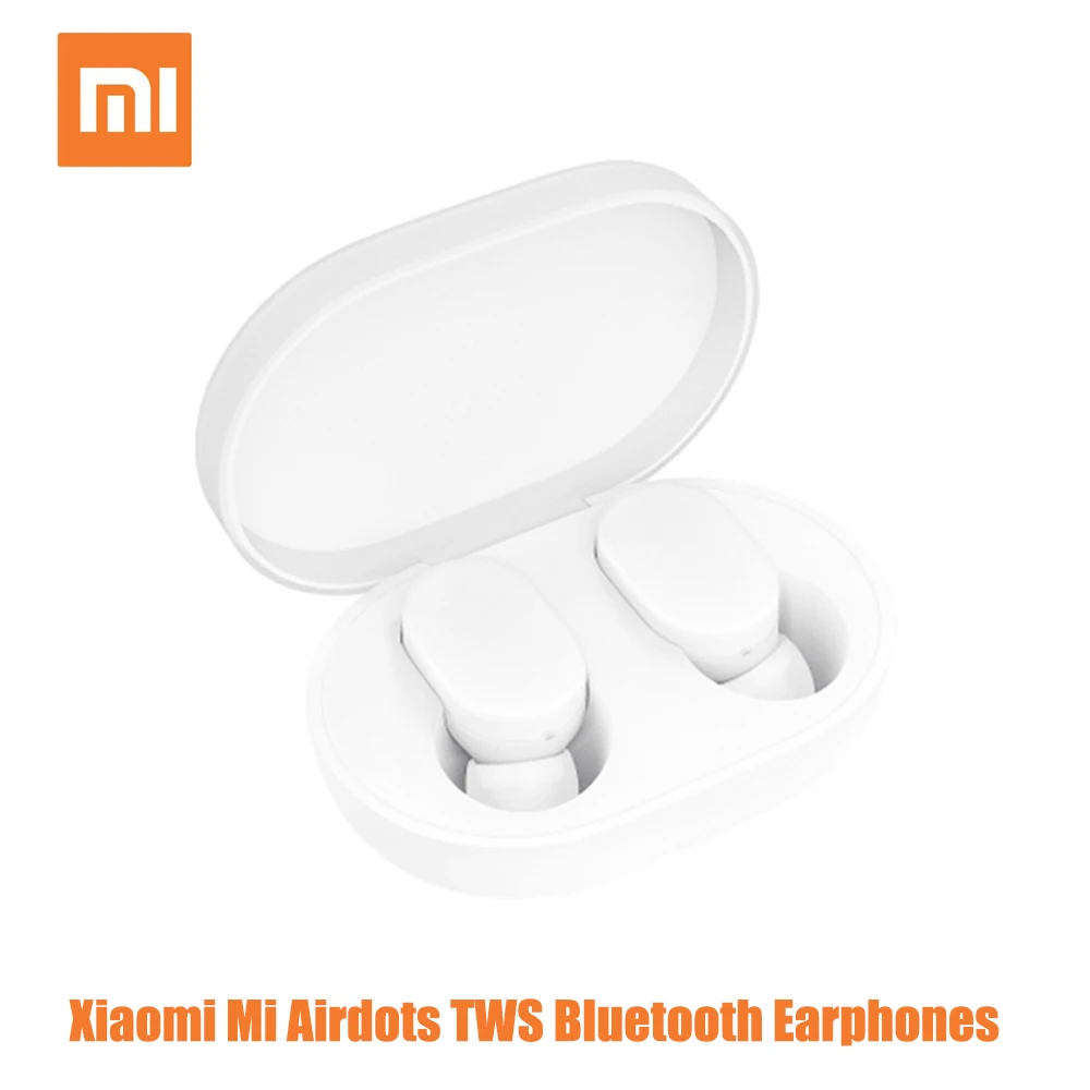 Xiaomi Redmi Airdots TWS беспроводные Bluetooth наушники стерео бас 5 0 с микрофоном громкой