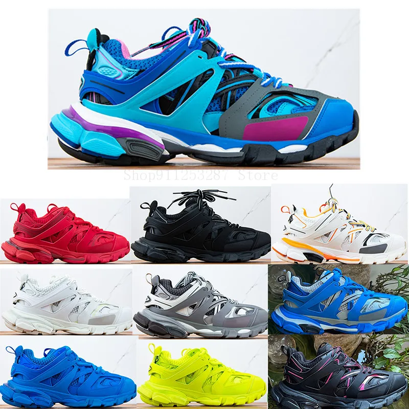 Классические модные дизайнерские кроссовки 17FW Triple S для мужчин и женщин