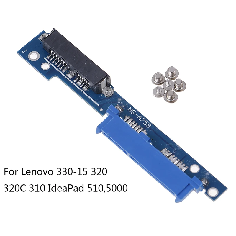Micro SATA 13 male to SATA 22 female adapter serial converter adapter for lenovo 330-15/320/320C/310/510/110 circuit board