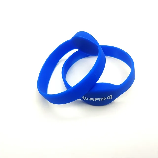 1PCS 125KHZ EM4305 T5577 Writable RFID Duplicator Rewritable Copy Clone Blank Card Wristband Bracelet Access Control 2