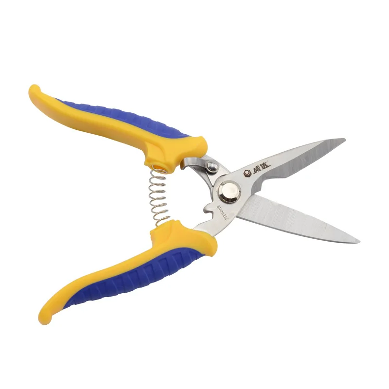 

Multi-functional Electronic Shear 8-Inch Electric Scissors Wire Way Scissors Wire Stripper Hardware Tools Scissors Algam