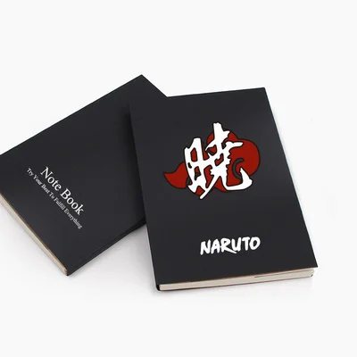 E Наруто Akatsuki Учиха Итачи Саске косплей реквизит Шаринган Какаши 3D печать тетрадь бумажный журнал Подростковая школьная Рабочая книга - Цвет: E