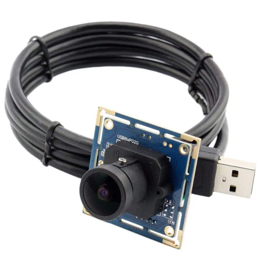 8MP 3264X2448 рыбий глаз веб-камера CMOS IMX179 широкоугольный usb модуль камеры для Windows Linux raspberry pi 4 Mac Android