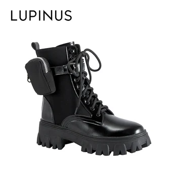 

Lupinus Luxury Brand Design Ankle Boots For Women 2020 New Fashion Decoration Package Women Ankle Boots Platform Women Boots
