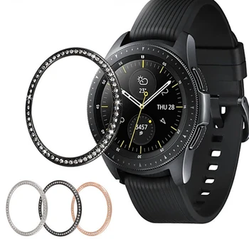 

Anti Scratch Easy Install Parts Replacement Simple Styling Aluminum Alloy Rotatable Bezel Ring Adhesive Cover For Samsung Watch