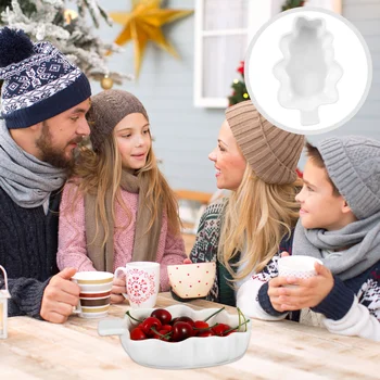 

1pc Ceramic Creative Lovely Baking Tray Dessert Tray Service Plate for Decor Indoor Party