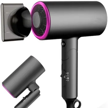 

1400W Professional Salon Hair Dryer Constant Temperature Anion Electric Hair Blow Dryer Strong Wind Hot Dryer Portable for Home