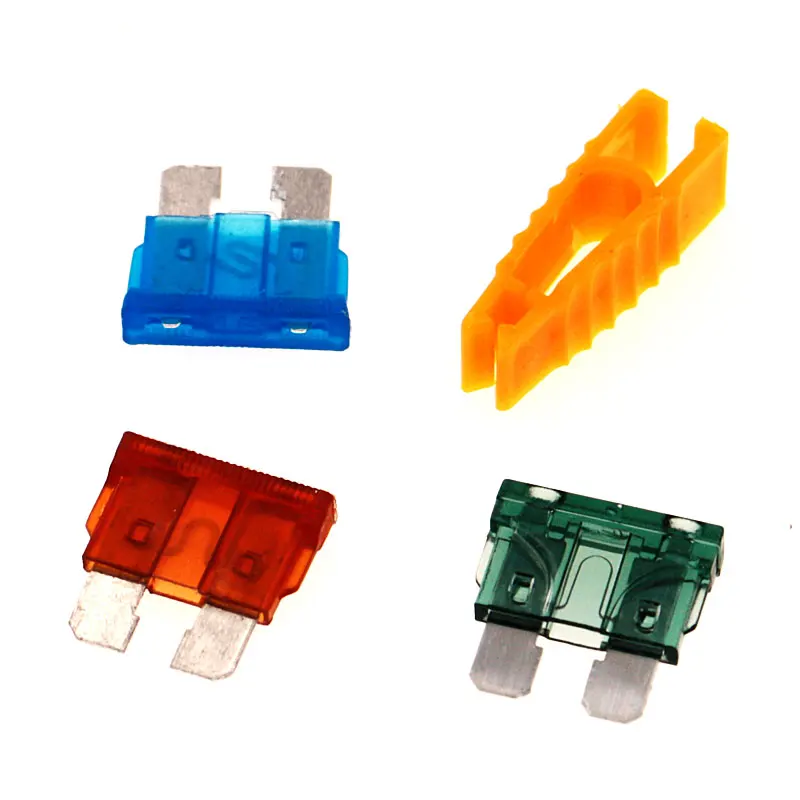 130Pcs 10pcs Each Value 1A 2A 3A 4A 5A 7.5A 10A 15A 20A 25A 30A 35A 40A Auto Medium Blade Fuses Kit