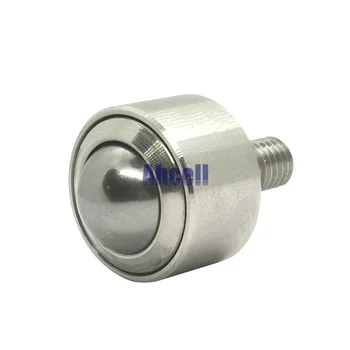 

KSM15-FL-SS M8 thread OmniBall transfer unit bolt rod anti-rust full stainless steel Robot ball bearing roller wheel castor