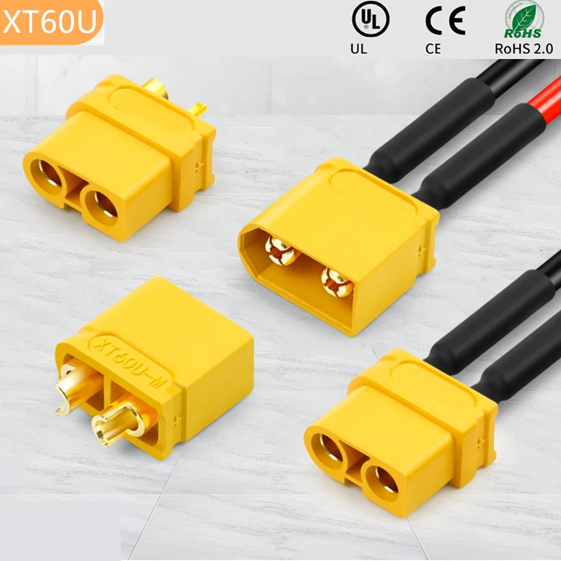 Lot De 3 Adaptateurs XT60 Mâle Vers JST - Pour Conversion Batterie ESC/chargeur - Modélisme RC