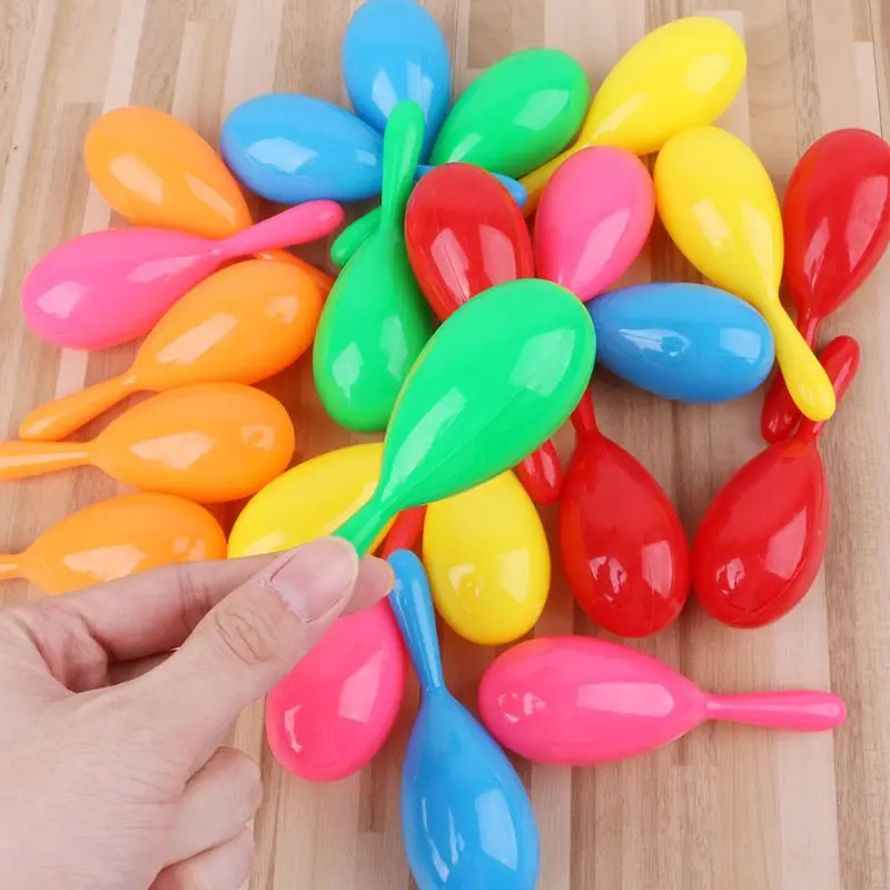 24pcs Neon maracas Fiesta предметы для вечеринки, сувениры Noisemaker мексиканские вечерние украшения