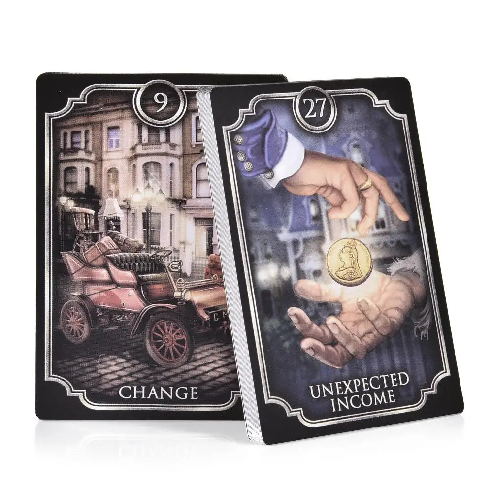 NEW Fin Sieve Kipper Tarot Cards Full English Board Games Divination Fate Family Party Playing Oracle Card Deck Table Game 2