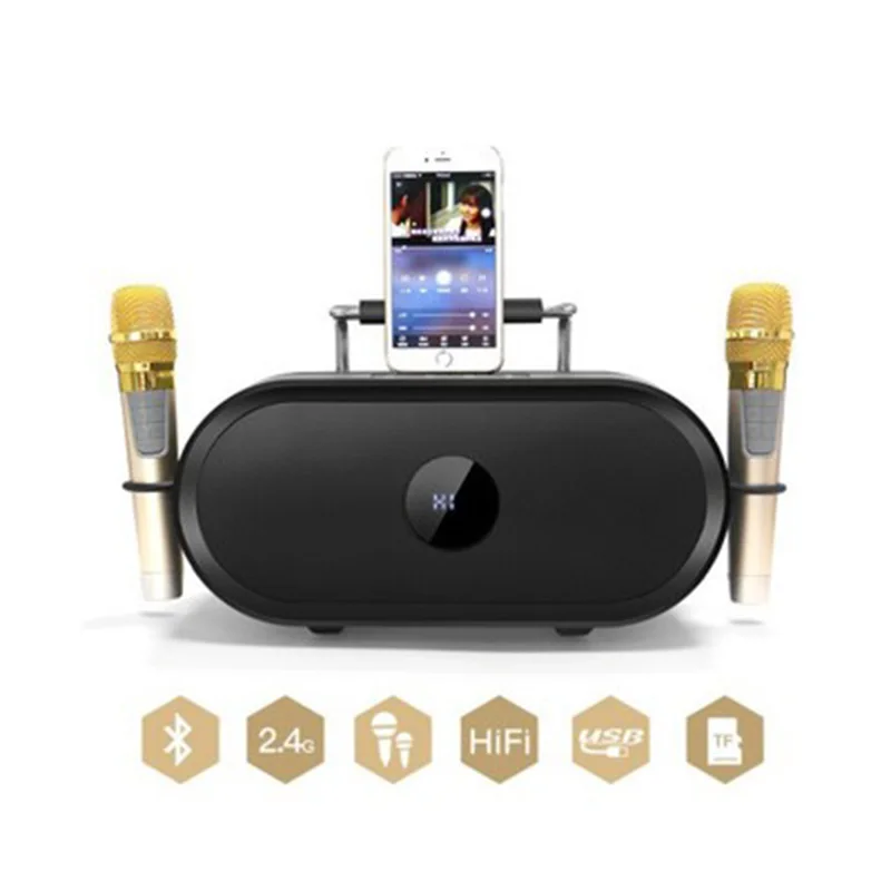 

Сабвуфер динамик беспроводной bluetooth динамик K song Аудио Открытый портативный мобильный телефон карта сабвуфер с микрофоном