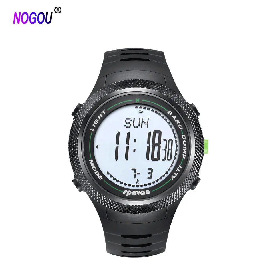 

Outdoor Smart Watch Sports Compass Weather Forecast Magic Watch 3D pedometer Altimeter Barometer Thermometer Smartwatch Wearable