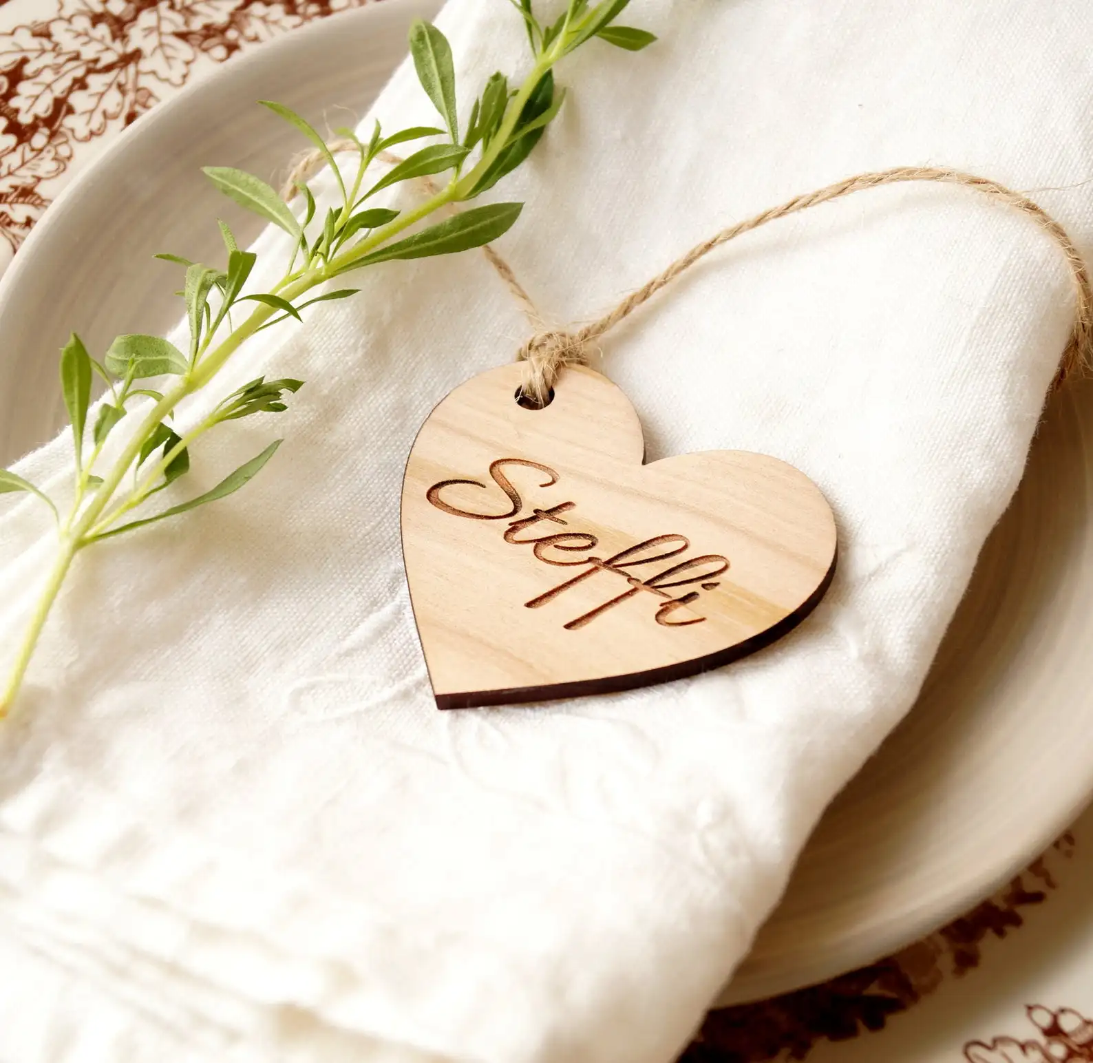 24 шт Персонализированная Выгравированная визитная карточка для гостя/Детские