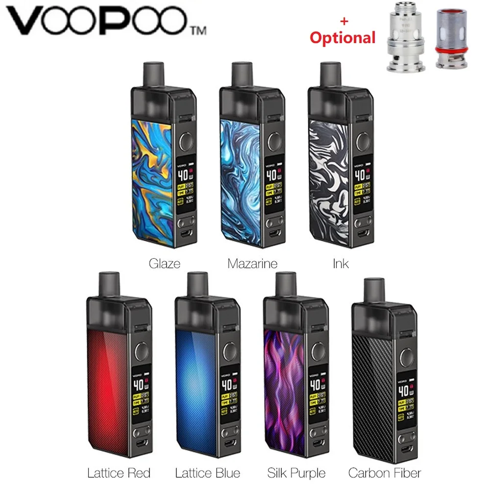 Оригинальный комплект VOOPOO NAVI Mod Pod с аккумулятором 1500 мА · ч и системой 3 8 мл